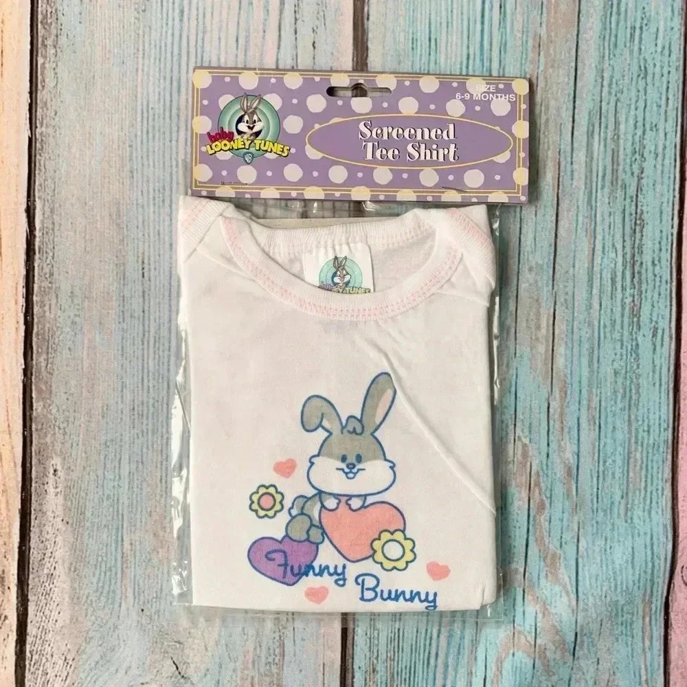 Baby looney tunes screened tee shirt deadstock